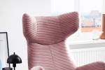 Sessel LOTTE Cord Pink