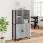 Highboard DE7434 Grau - Holzwerkstoff - 36 x 138 x 80 cm