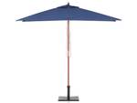 Parasol droit FLAMENCO Bleu - Bleu marine - Chêne foncé