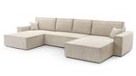 Polstersofa in U-Form MANGUSSI Beige