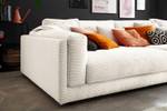 Big Sofa RAINA Cremeweiß - Breite: 254 cm - Textil