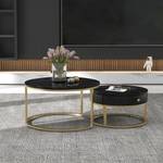 Table basse MARBEve Ⅱ (lot de 2) Noir