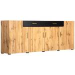 Sideboard Emma Braun - Holzwerkstoff - 208 x 80 x 39 cm