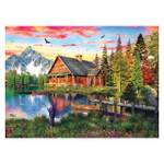 Puzzle D Davison The Fishing Cabin Papier - 26 x 6 x 36 cm