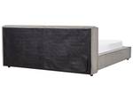 Doppelbett LINARDS Grau - Breite: 230 cm