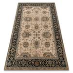 Wollteppich Polonia Tesoro Rahmen Beige 235 x 350 cm