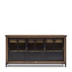 Buffet The Hoxton Noir - Bois massif - 175 x 90 x 42 cm