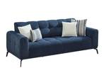 Sofa RICADI Blau - Textil - 97 x 88 x 228 cm