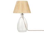 Lampe de chevet BLANCO Bleu - Verre - 30 x 54 x 30 cm