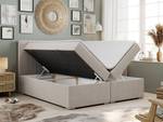 Boxspringbett ALLY Breite: 180 cm - H3 - Textil