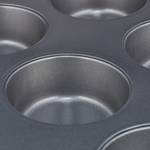 8 x Muffinform für 12 Muffins Grau - Metall - 35 x 2 x 27 cm