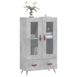 Highboard DE4509 Steingrau