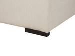 Ottomane LUNGO Beige - Naturfaser - 80 x 35 x 80 cm