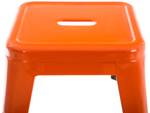 Tabouret bas Armin Orange