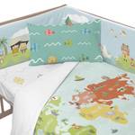 WORLD MAP BABY-NESTSCHEN 210x40 Textil - 4 x 210 x 40 cm