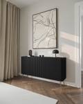 Sideboard OVARLO Breite: 164 cm - Silber