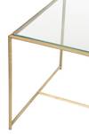 Beistelltisch SHGO Gold - Metall - 62 x 35 x 76 cm