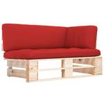 Paletten Ecksofa 3016504-7 Rotbraun