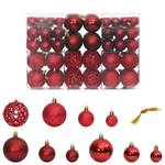 Boules de noël (lot de 100) 295555 Rouge rubis