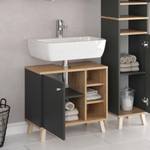 Meuble sous vasque simple Senyo 36361 Anthracite