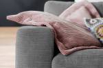 Sofa MADELINE 3-Sitzer Cord Grau