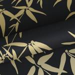 papier peint feuilles de bambou 7286 Noir - Fibres naturelles - Textile - 53 x 1005 x 1005 cm