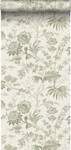 Tapete Blumenmuster 6962 Beige - 53 x 1005 x 1005 cm