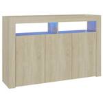 Sideboard 3009229 Braun - Sonoma Eiche Trüffel Dekor - 115 x 30 cm