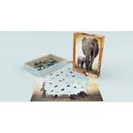 Elefantenbaby und Puzzle Der Elefant