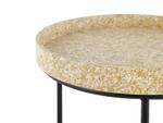 Table d'appoint TEXON Noir - Gris - Blanc - Jaune - Métal - 36 x 69 x 36 cm