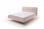 Polsterbett REMO Pink - Breite: 203 cm