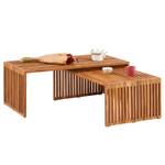 Couchtisch HAVANA Braun - Massivholz - Holzart/Dekor - 116 x 46 x 110 cm