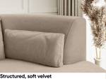 Ecksofa Bobby L-Form Links Braun - Ecke davorstehend links - Longchair davorstehend links