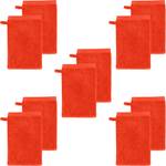 Waschhandschuh 10er-Pack 161523 Orange