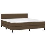 Boxspringbett 3017265-4 Dunkelbraun - Breite: 180 cm