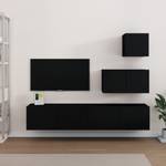 TV-Schrank 4er Set D767 Schwarz