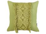 Coussin décoratif KALAM Vert - Fibres naturelles - 45 x 10 x 45 cm