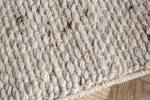 Teppich WOOL XXL Grau - Naturfaser - Textil - 350 x 1 x 240 cm