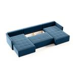 Ecksofa Big Sofa Eckcouch Molo U Form Blau