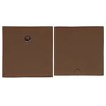 Boîtes de rangement ELA (Lot de 2) Marron