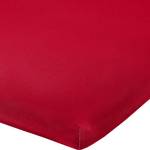 Topper-Spannbettlaken 200986 Rot - 140-160 x 200 cm