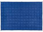 Gewichtsdecke NEREID Blau - Marineblau - 100 x 150 cm