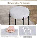 Küchenhocker VH33562（4er Set） Beige