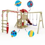 Spielturm Smart Baboon Rot