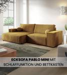 Ecksofa PABLO Mini Gelb