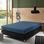 Boxspringbett-Spannbettlaken 111478 Indigoblau - 120-130 x 200-220 cm