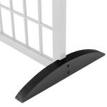 Pied support pour écran (lot de 2) 1602 Noir