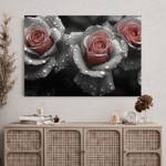 Bild Rose Blumen III 120 x 80 cm