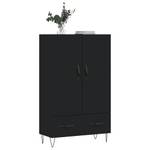 Highboard DE7066 Schwarz