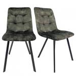 Lot de 2 chaises - NAMI Vert